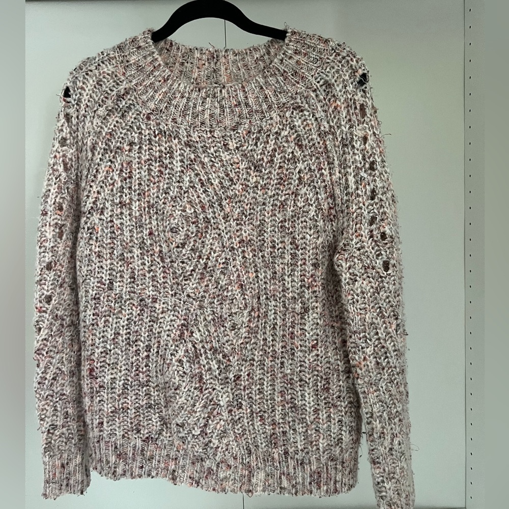 HEARTLOOM multi color knit sweater